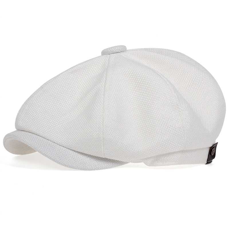 Henrik Flat Cap – Klassieke Herenpet met Tijdloze Elegantie