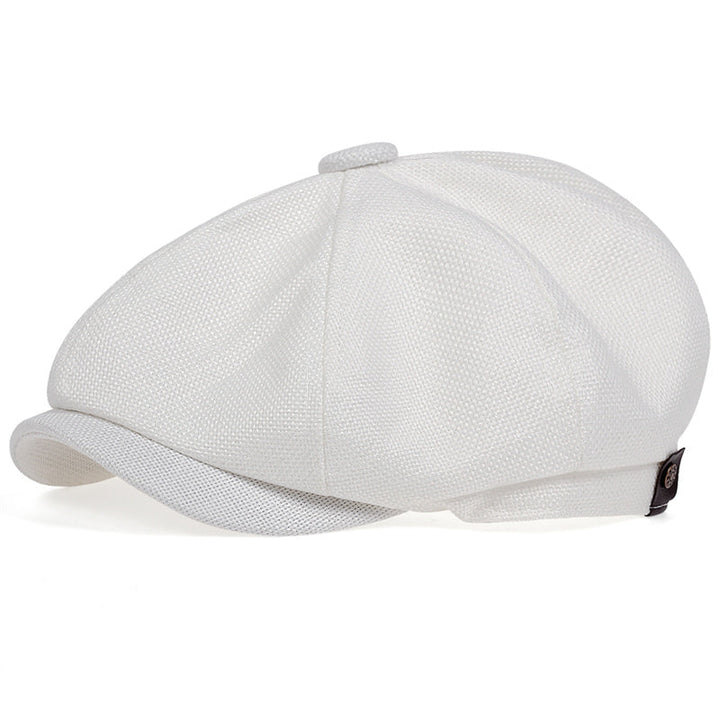 Henrik Flat Cap – Klassieke Herenpet met Tijdloze Elegantie