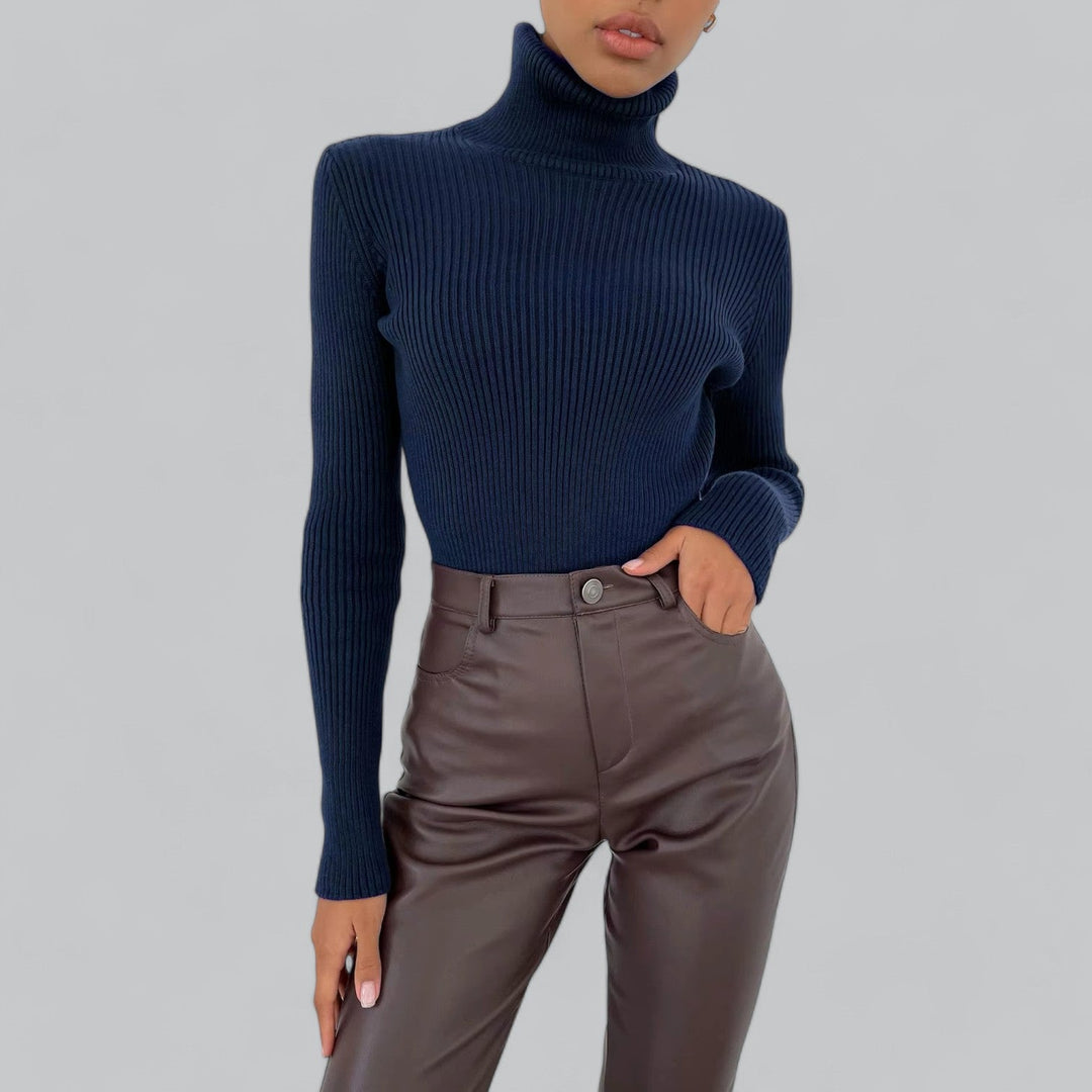 Verina Trui – Elegante Damestrui met Turtleneck