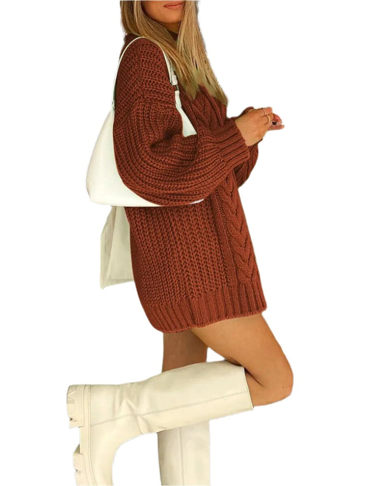 Udelle Kabelgebreide Damestrui – Tijdloze Elegantie en Comfort