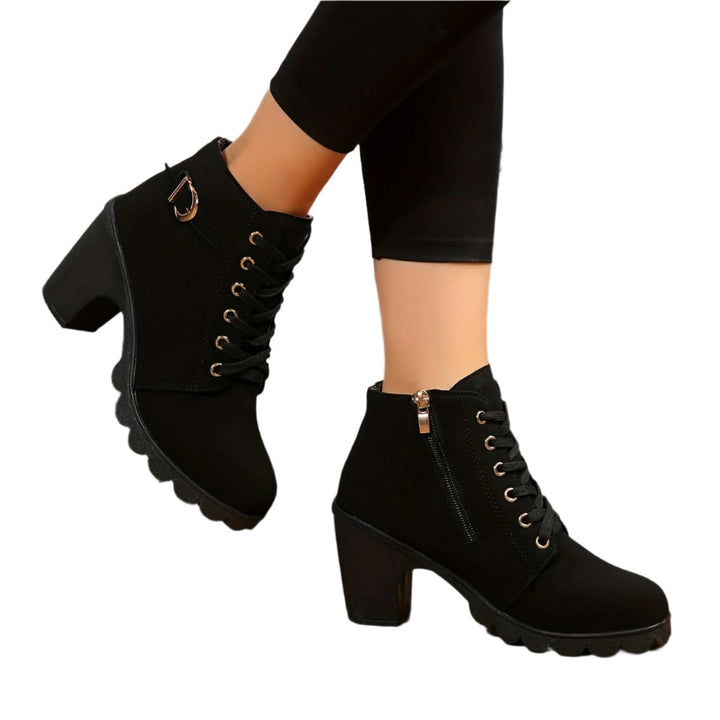 Veyra Enkellaarzen – Stijlvolle Dameslaarzen met Duurzaam Comfort