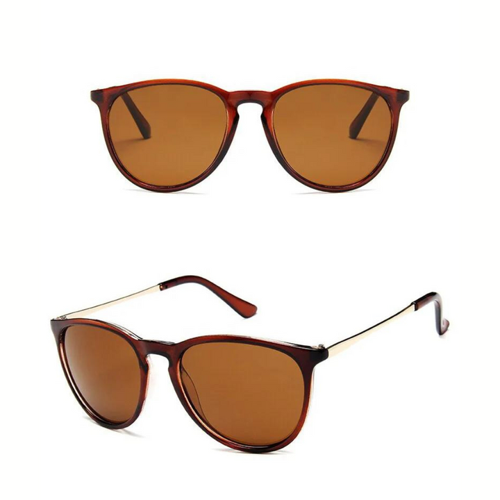 Zaval – Luxe Ronde Zonnebril Voor Mannen Met Gepolariseerde Glazen