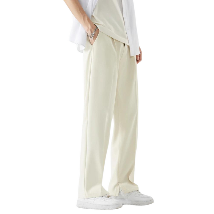 Exer – Vintage Draper Zomer Broek Voor Heren Met Tijdloze Uitstraling