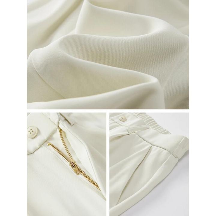 Exer – Vintage Draper Zomer Broek Voor Heren Met Tijdloze Uitstraling