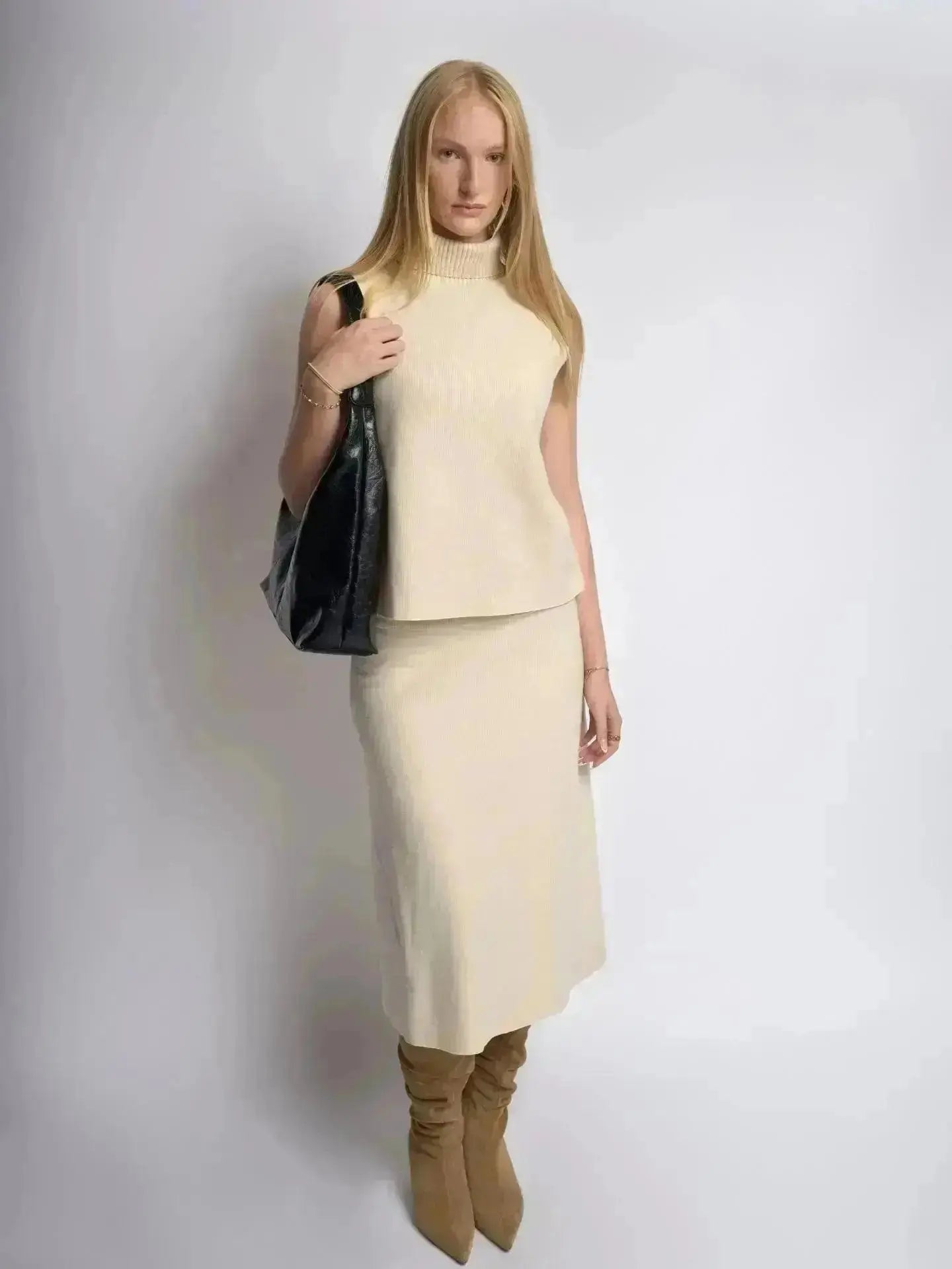 Camille | Sac cabas en cuir effet vieilli