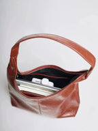 Camille | Sac cabas en cuir effet vieilli