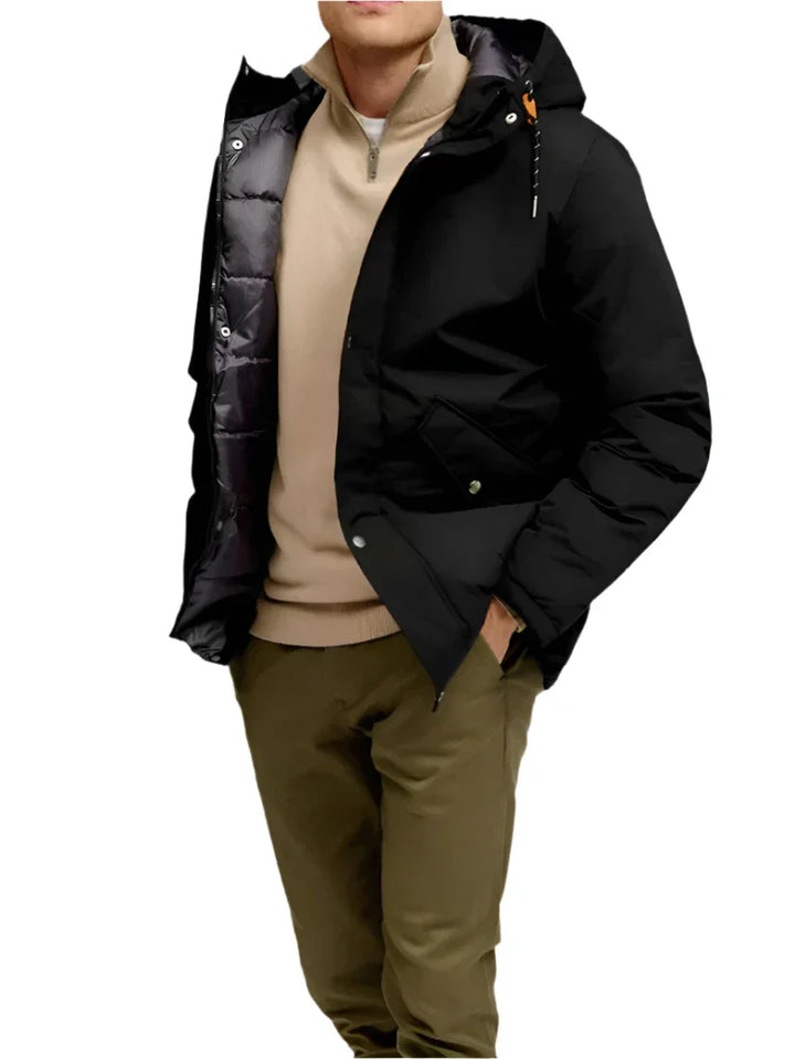 Eldric Jas – Heren Tussenjas met Tijdloze Stijl en Comfort