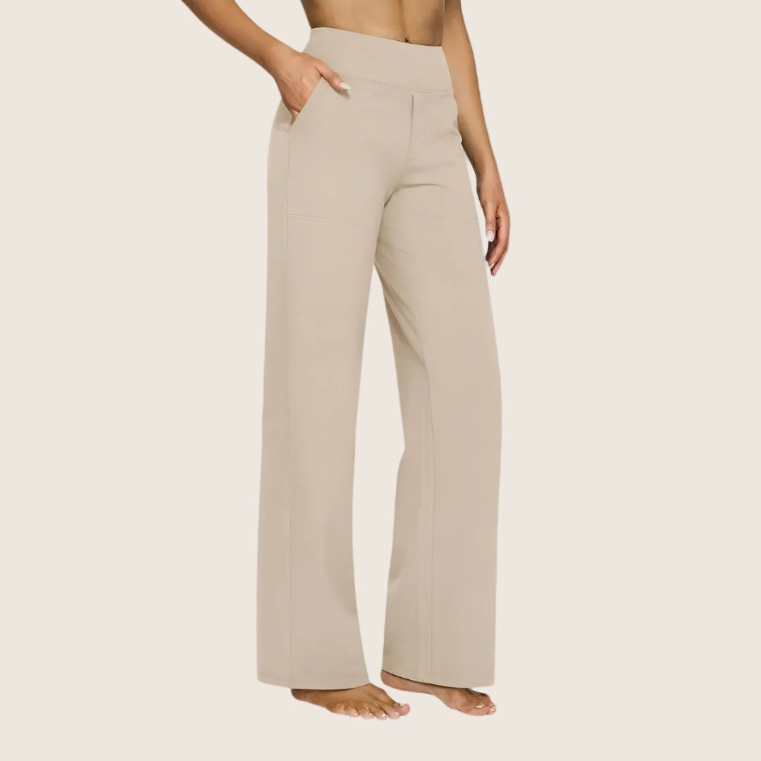 Klara | Pantalon stretch confortable. 1 acheté = 1 offert