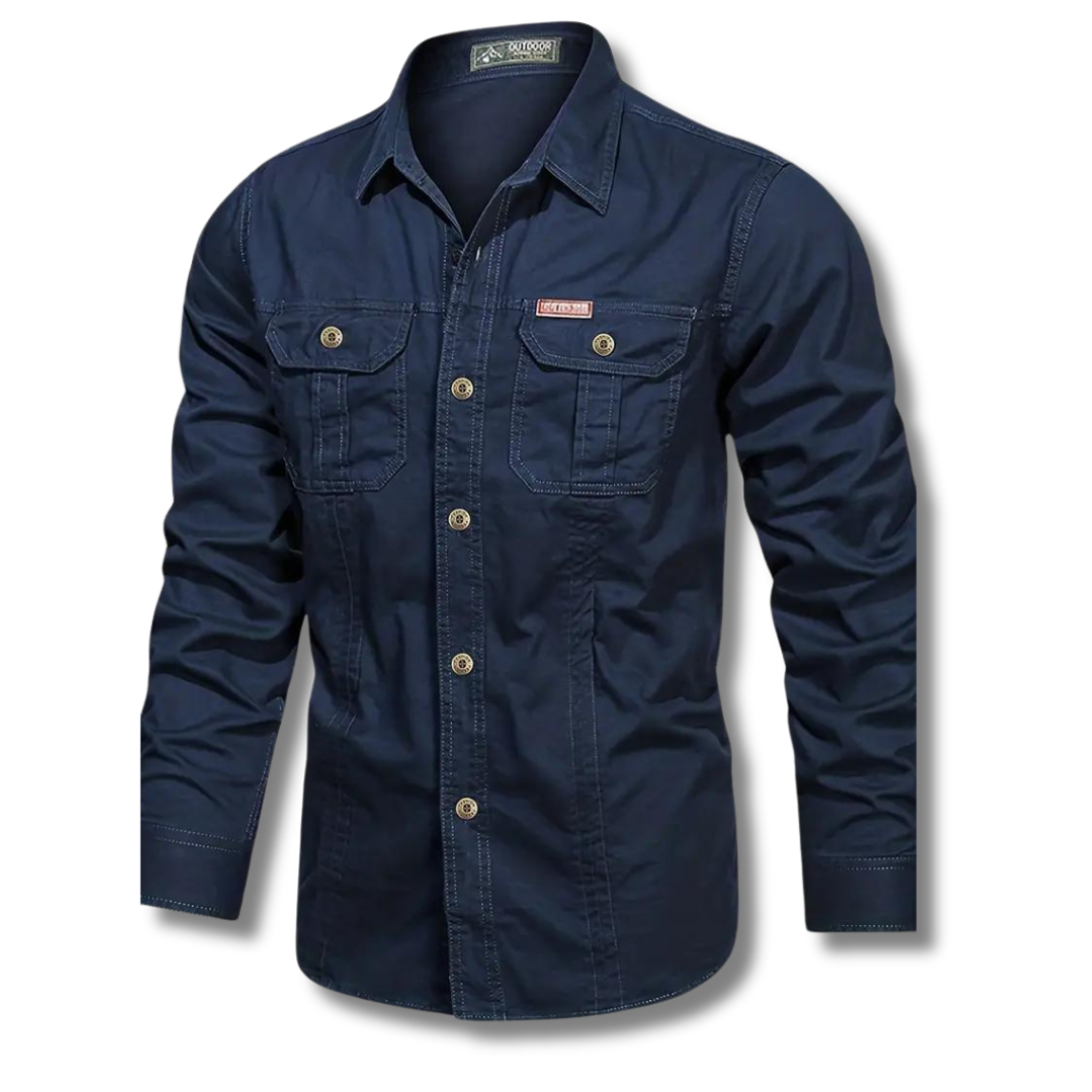 Doron™ Blouse voor Heren – Tijdloze Elegantie met Parijse Klasse