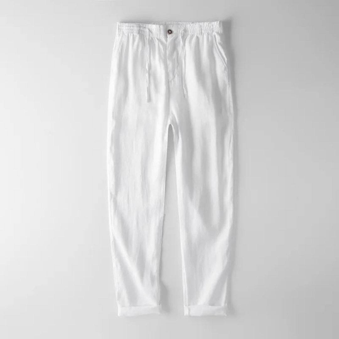 Dacio – Linnen Broek Voor Heren Met Italiaanse Elegantie