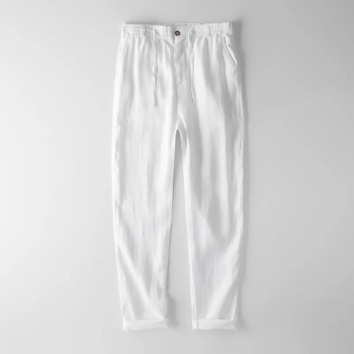 Dacio – Linnen Broek Voor Heren Met Italiaanse Elegantie