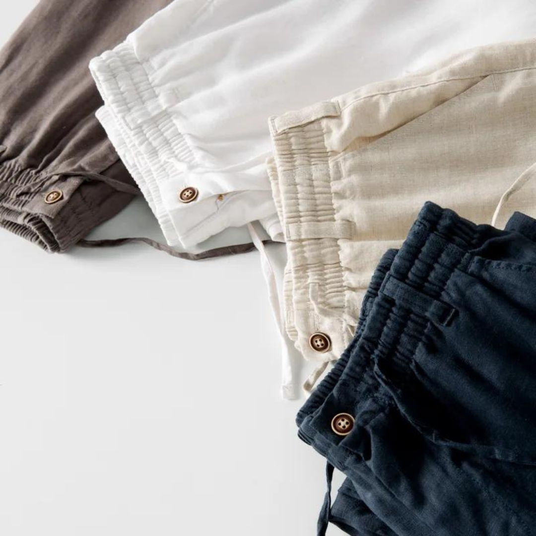 Dacio – Linnen Broek Voor Heren Met Italiaanse Elegantie