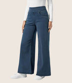 Evie | Pantalon Élastique Taille Haute