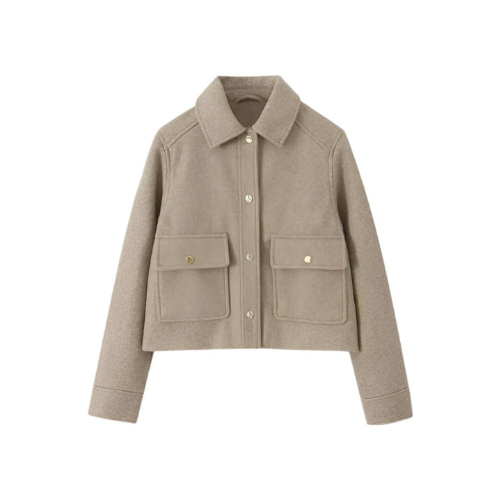 Rilynn Jas – Cropped Stijl met Duurzame Klasse