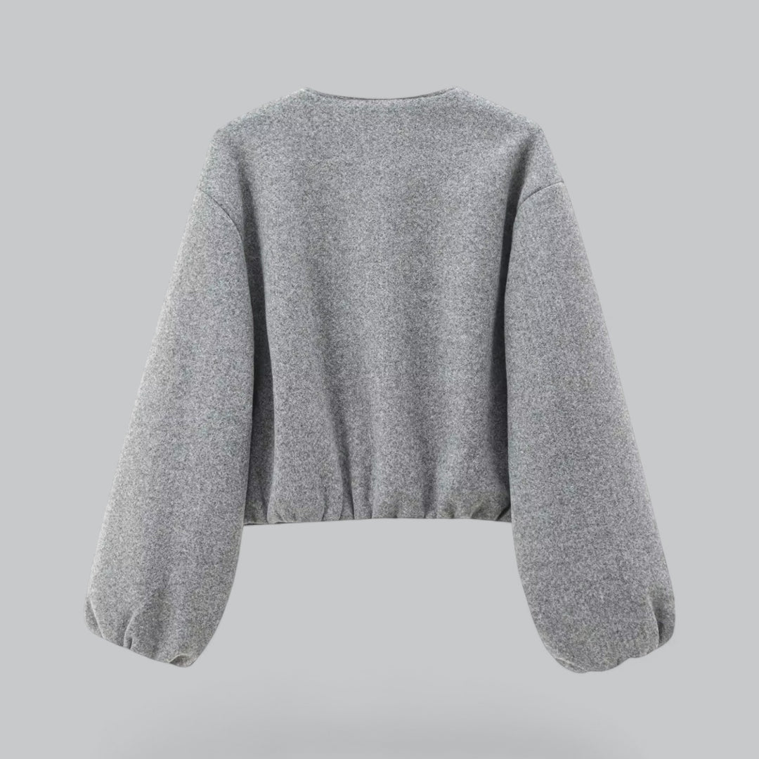 Regina Jas – Cropped Elegantie voor de Winter