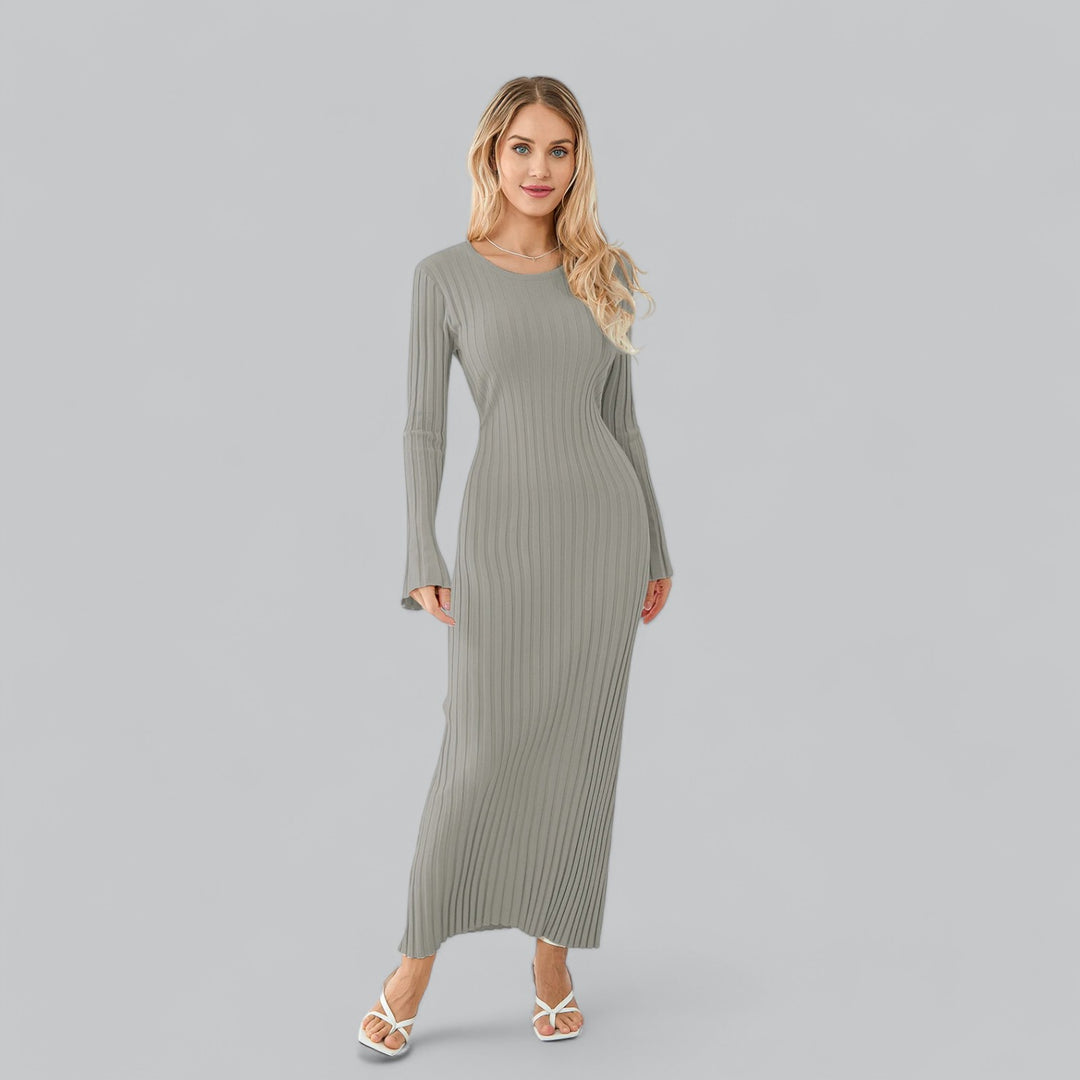 Selvina Maxi Jurk – Tijdloze Elegantie met Moderne Details