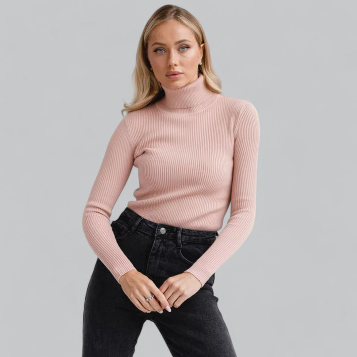 Verina Trui – Elegante Damestrui met Turtleneck