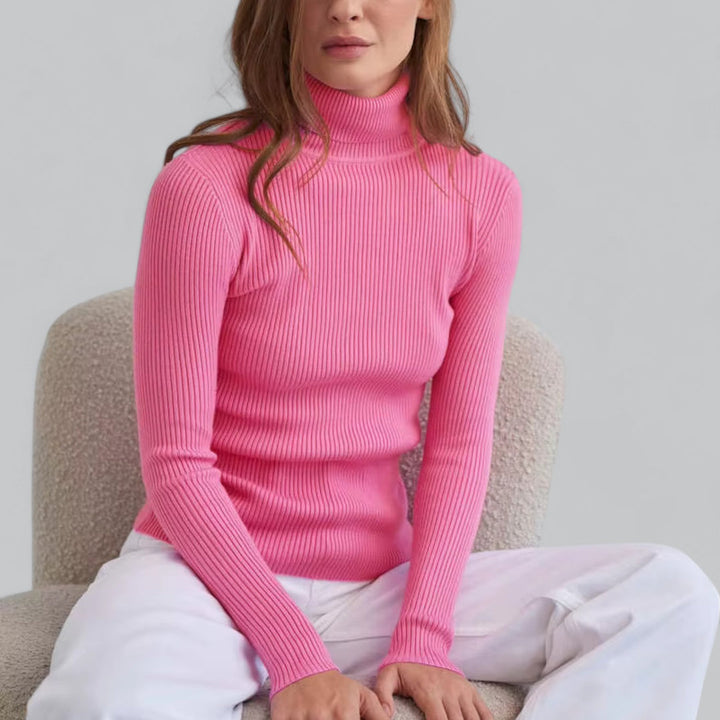 Verina Trui – Elegante Damestrui met Turtleneck