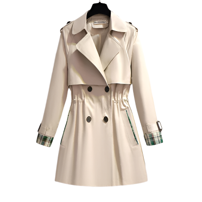 Marcelline Trenchcoat – Tijdloze Damesjas met Elegante Pasvorm en Moderne Details