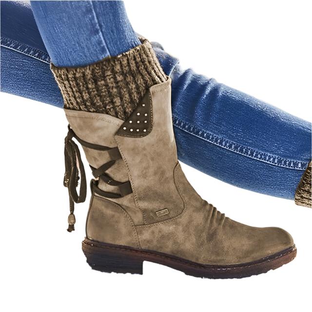 Shayla Snowboots – Waterdichte dames winterlaarzen met warme voering en antislipzool