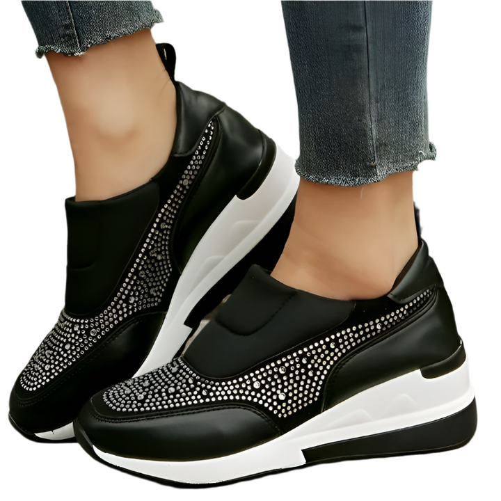 Olivine Comfortschoenen – Stijlvolle Dames Sneakers met Ondersteunende Pasvorm en Schokabsorberende Zool