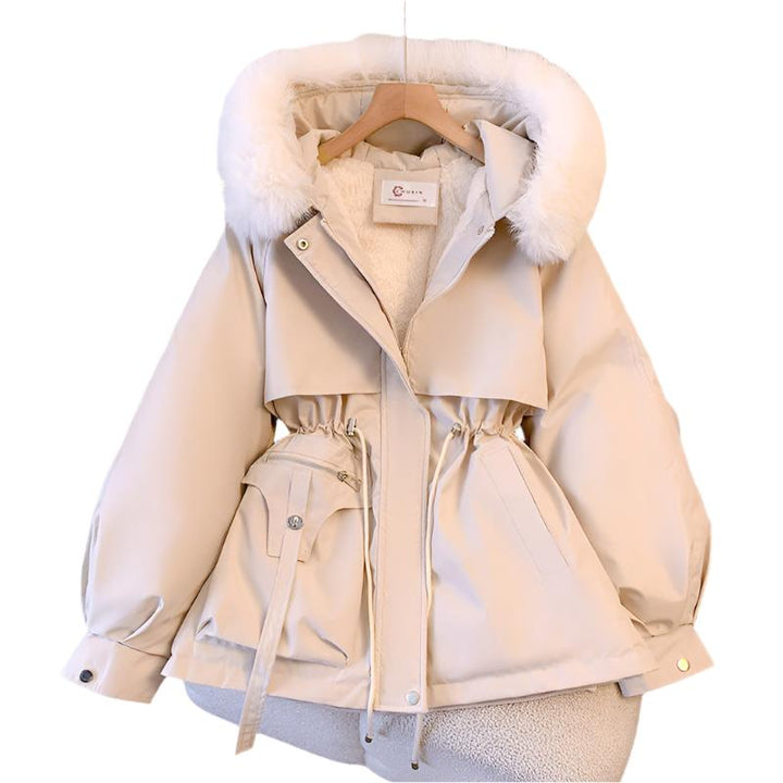 Amara Dames Winterjas met Bontkraag – Luxe Elegante Jas