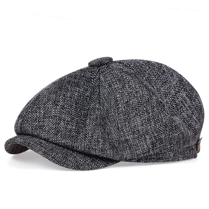 Henrik Flat Cap – Klassieke Herenpet met Tijdloze Elegantie