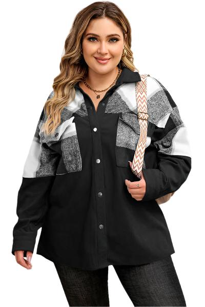 Alviera Ruitenjas – Elegante Plus-Size Damesjas met Tijdloos Design