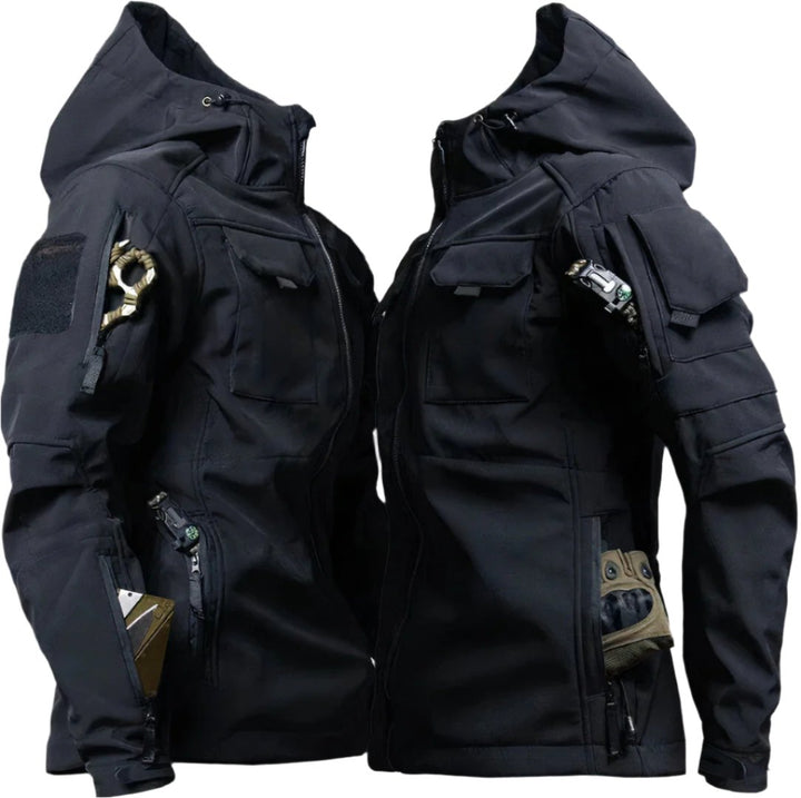 Korvald Herenjas – Duurzame Outdoor Jas met Capuchon en Tactisch Design