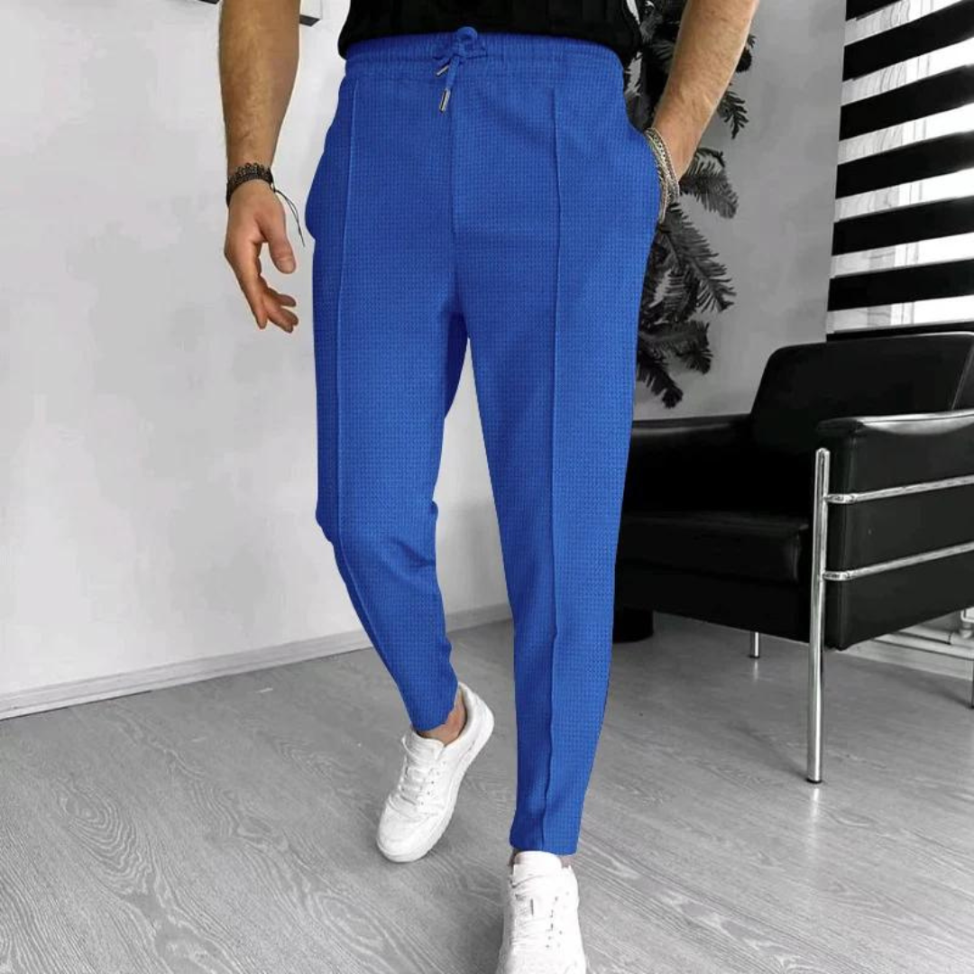 Orest – Vintage Slim Fit Lange Broek Voor Heren Met Tijdloze Klasse