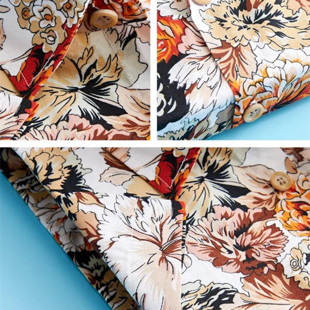 Niko – Geruite Zomerblouse Voor Heren Met Stijlvolle Pasvorm