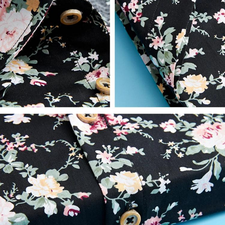 Niko – Geruite Zomerblouse Voor Heren Met Stijlvolle Pasvorm