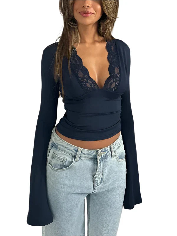 Nora – Tijdloze Elegantietop met Moderne Flair