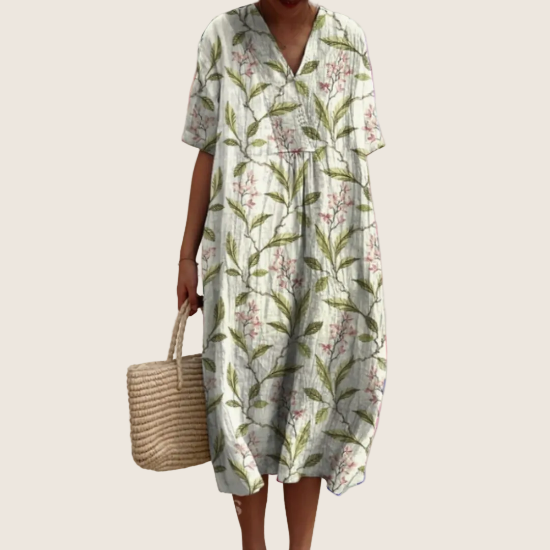 Nicole | Robe d’Été à Fleurs
