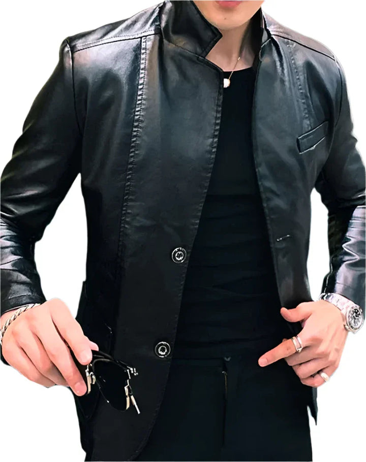 Cedric Jas – Heren Herfstjas met Warmte en Tijdloze Stijl