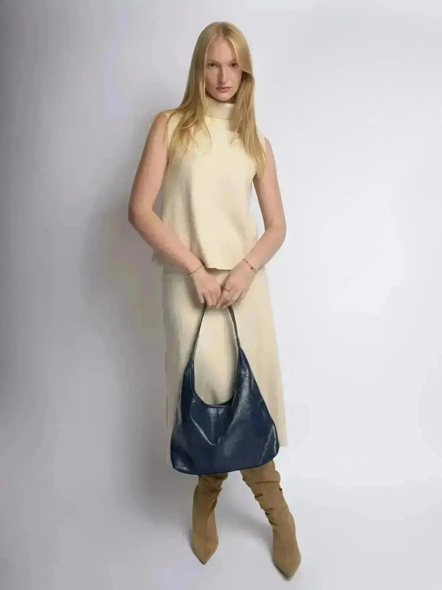Camille | Sac cabas en cuir effet vieilli