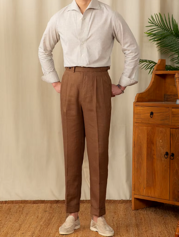 Elric Stijlvol Herenoverhemd – Slim Fit Overhemd met Klassieke Kraag