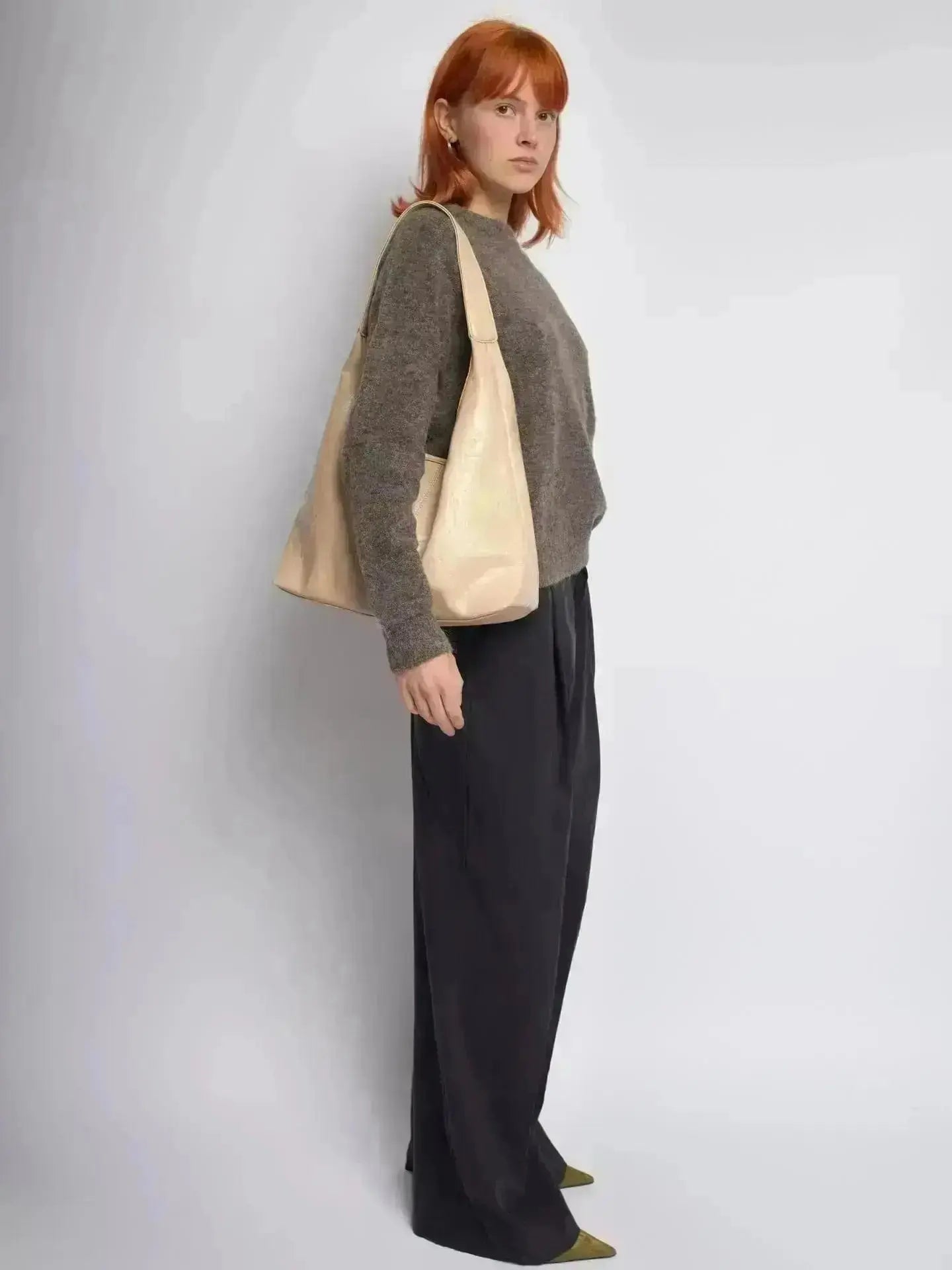 Camille | Sac cabas en cuir effet vieilli