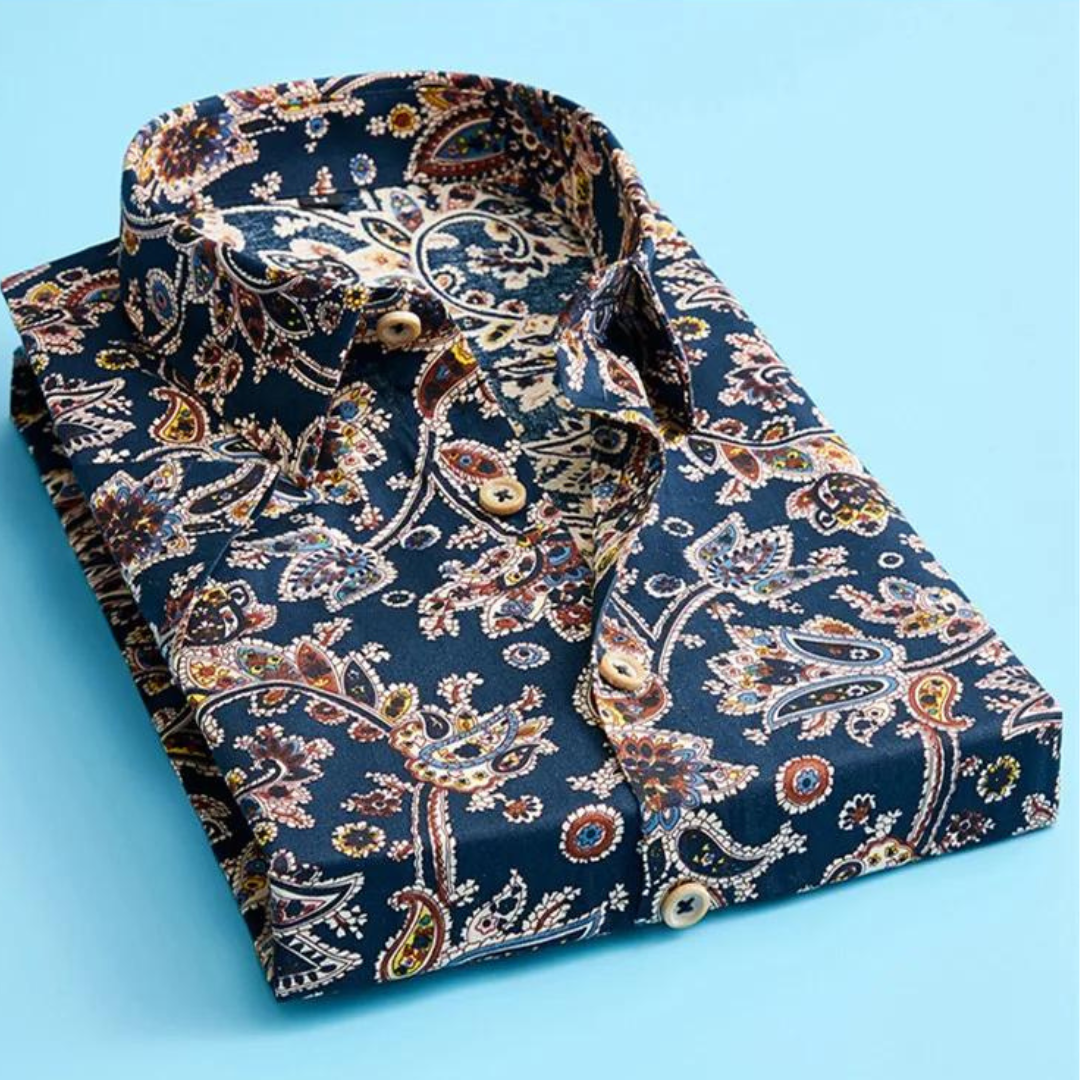 Niko – Geruite Zomerblouse Voor Heren Met Stijlvolle Pasvorm