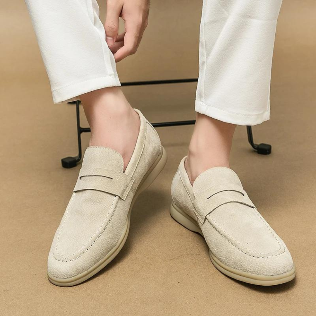 Yusef – Premium Suede Loafers Voor Heren Met Tijdloze Klasse