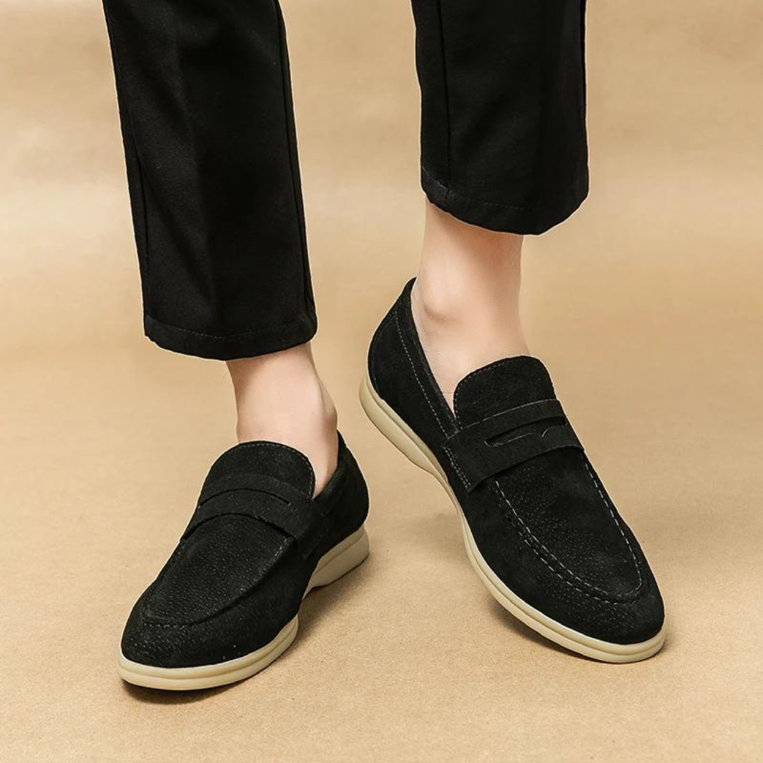Yusef – Premium Suede Loafers Voor Heren Met Tijdloze Klasse