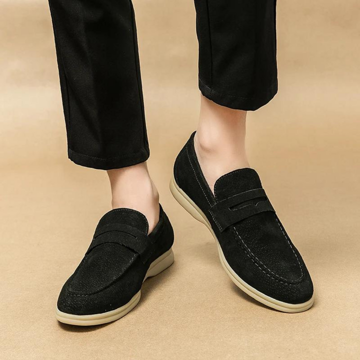 Yusef – Premium Suede Loafers Voor Heren Met Tijdloze Klasse