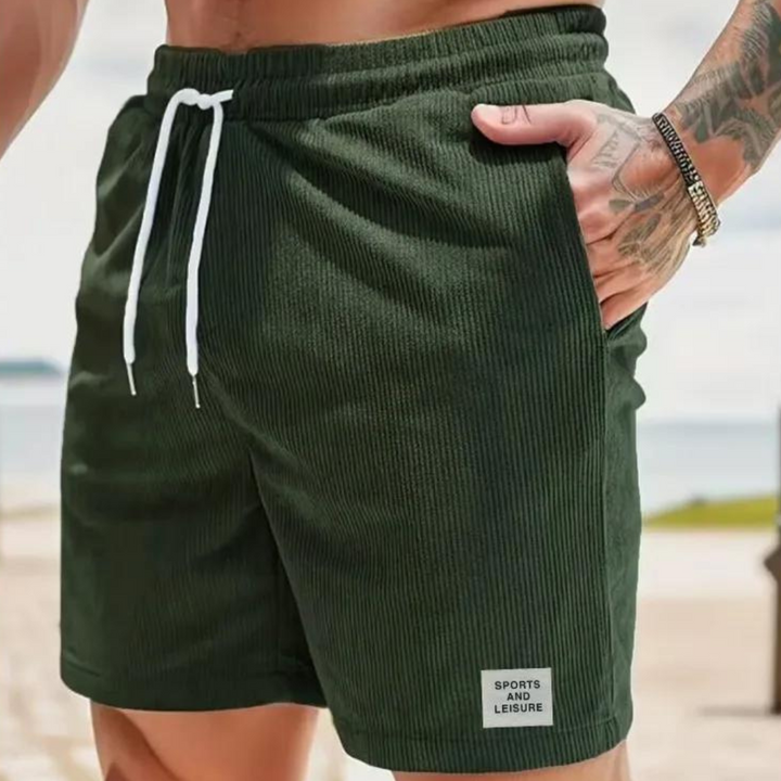 Billo – Geribde Zomer Korte Broek Voor Heren Met Moderne Look