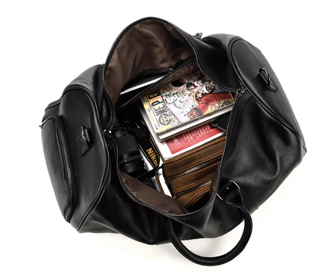 Alarik – Stijlvolle Leren Reistas voor Elke Reis