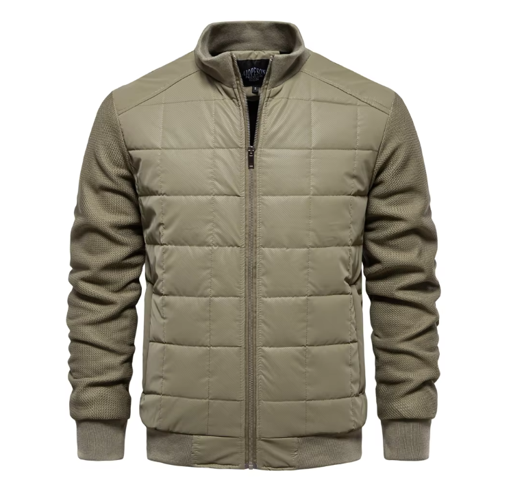 Darian Jas – Lichtgewicht Herenjas met Gewatteerde Voorkant