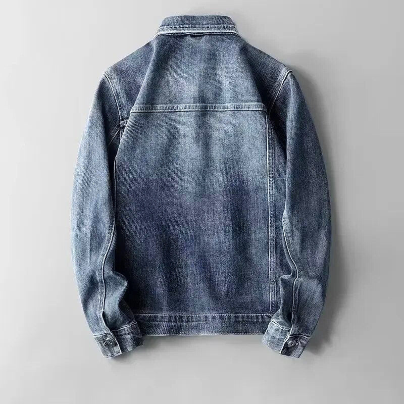 Denim Button Up Jack – Stoer, Tijdloos en Veelzijdig