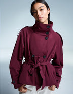 Alba – Trench léger avec ceinture et boutons