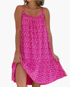 Rosalie | Robe Courte Fluide à Imprimé Délicat