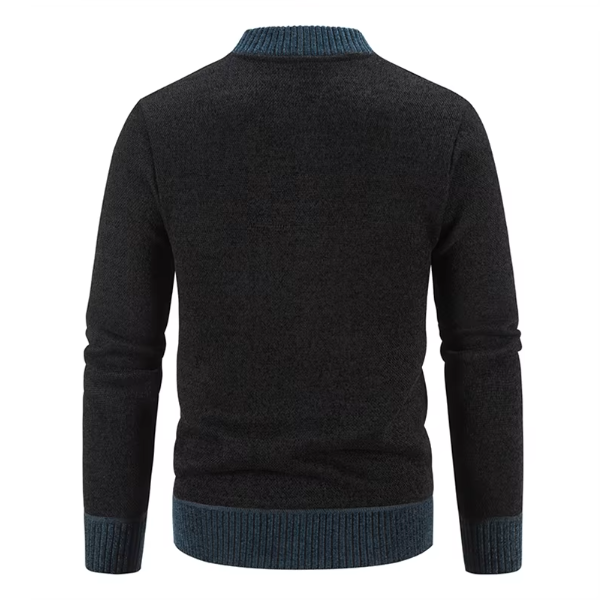 Sebastian – Warme Gebreide Sweaterjas voor Heren