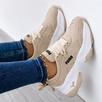 Puma – Baskets pour femmes avec semelle chunky et fermeture à lacets | 1 achetée = 1 offerte